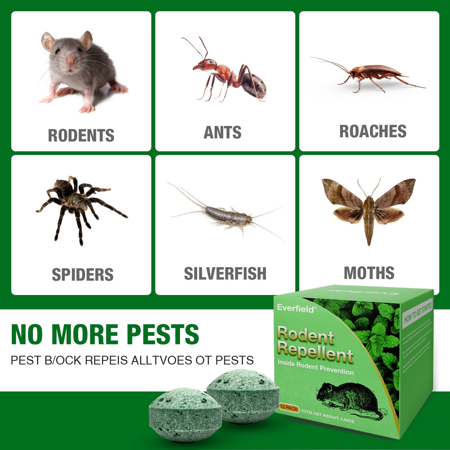 Rodent Repellent - Effective Pest Control for Mice and Rats